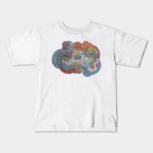 World Bubbles Kids T-Shirt